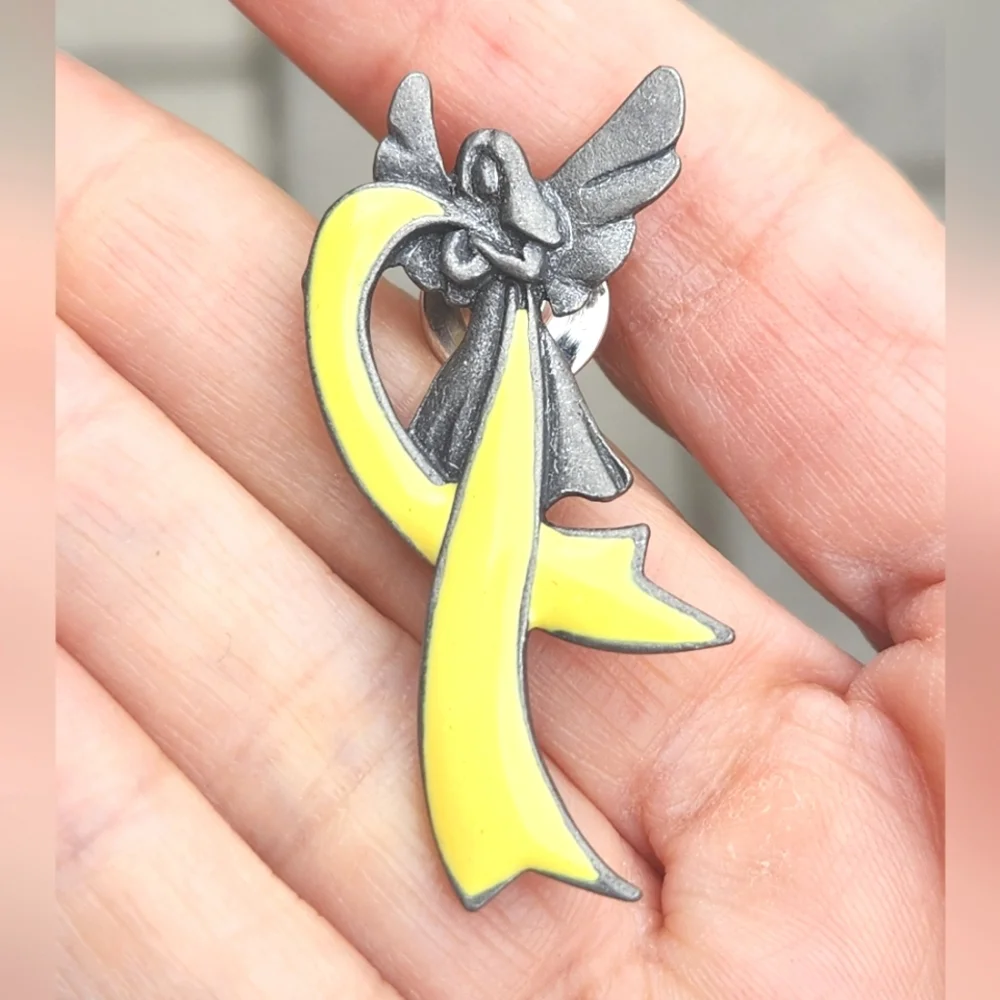 St Florian Protector of Firefighters & Camco Angel Support The Troops Pins